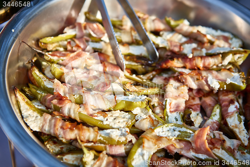 Image of Roasted  peppers on the plate