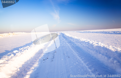 Image of  road winter