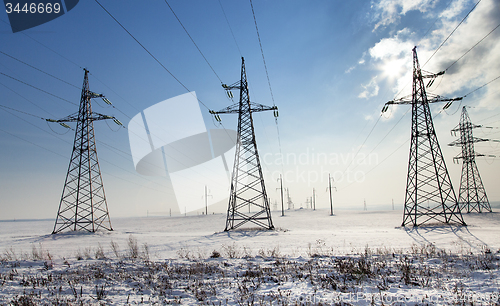 Image of power lines  