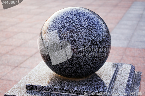Image of marble ball ornament