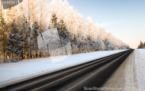 Image of  road winter