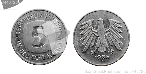 Image of   German coin-mark 