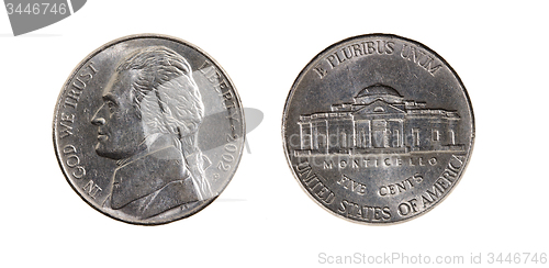 Image of American  coins 