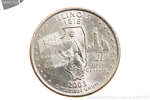 Image of American  coins 