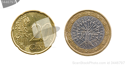 Image of the European coin 