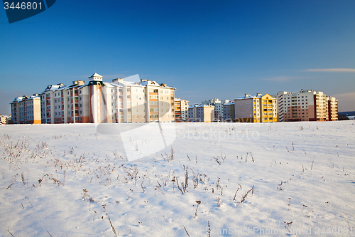 Image of multi-storey building winter