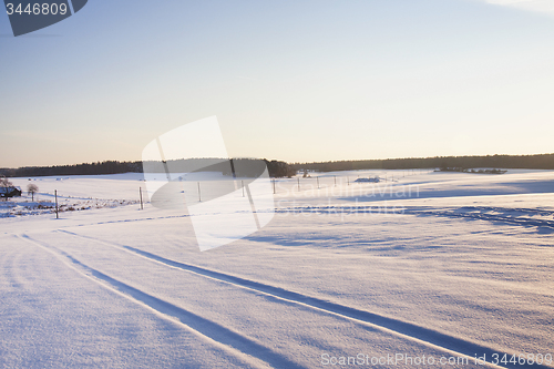 Image of car trace  