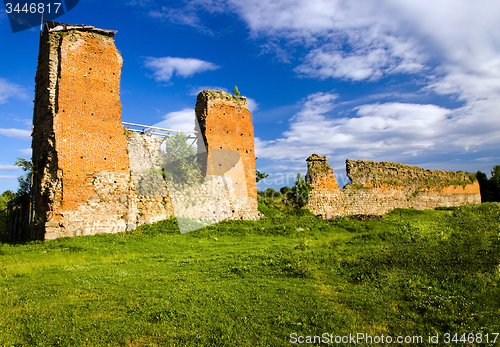 Image of  ruins of the fortress 