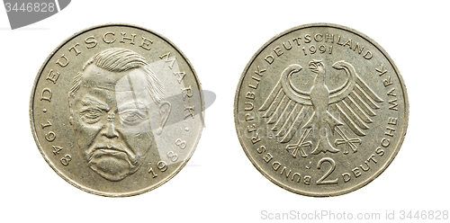 Image of   German coin-mark 