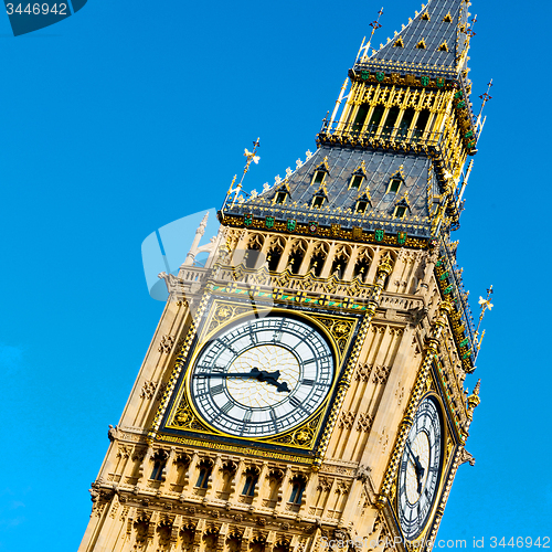 Image of london big ben and historical old construction england city