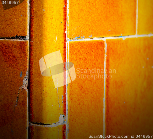 Image of in london   the    abstract    texture of a ancien wall and ruin