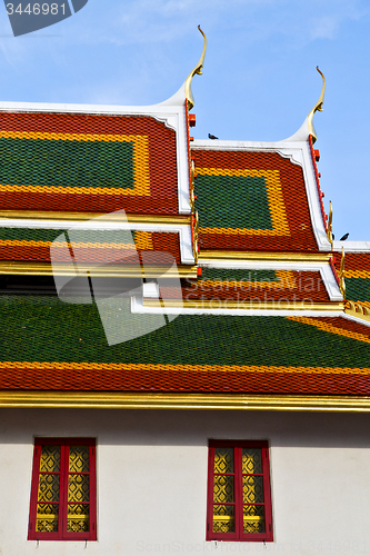 Image of bangkok in the temple  thailand  