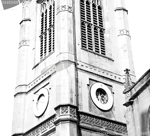 Image of   westminster  cathedral in london england old  construction and