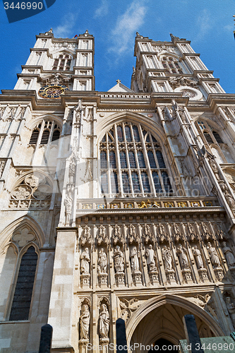 Image of   westminster  cathedral in london england old  construction and