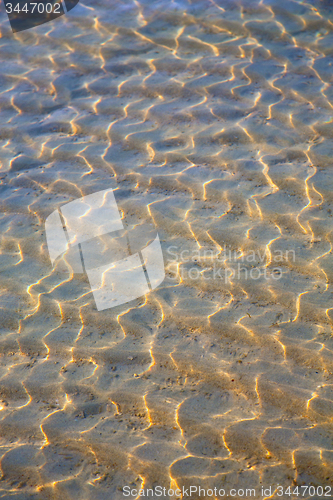 Image of  south china   abstract of a blue lagoon and water  