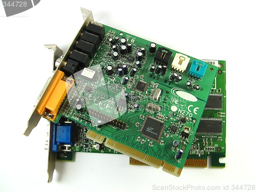 Image of computer pci cards
