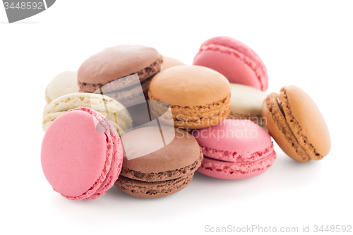 Image of Colorful French Macarons