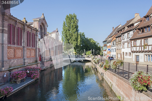 Image of little Venice in Colmar