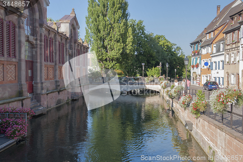 Image of little Venice in Colmar