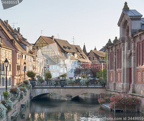 Image of little Venice in Colmar