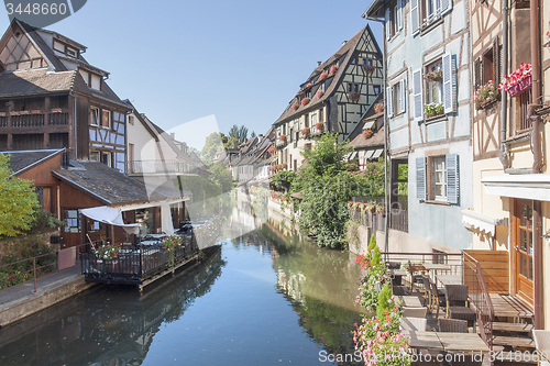 Image of little Venice in Colmar