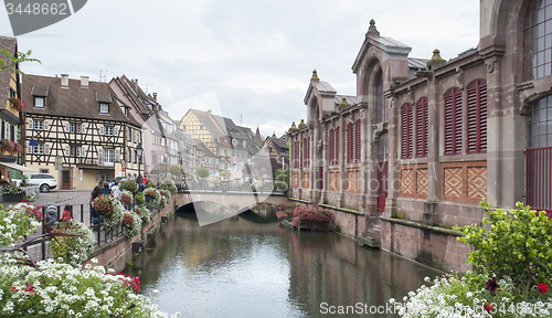 Image of little Venice in Colmar