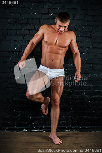 Image of Model test of athlete