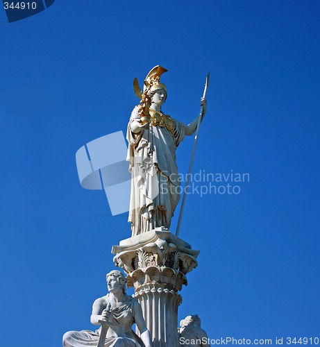 Image of Athena statue