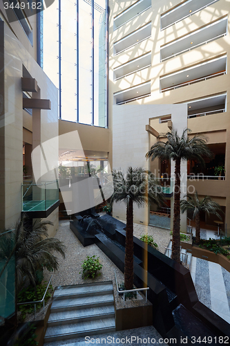 Image of hotel lobby interior