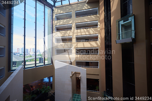 Image of hotel lobby interior