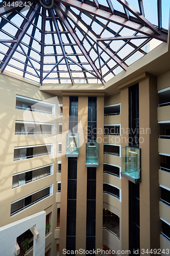 Image of hotel lobby interior