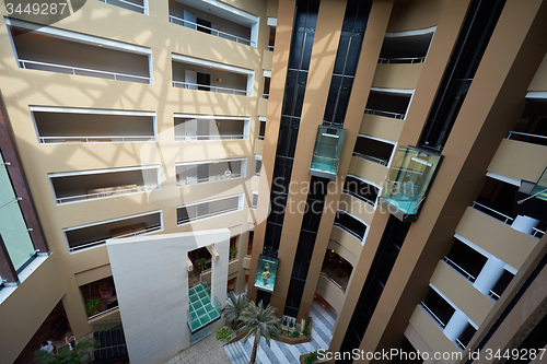 Image of hotel lobby interior