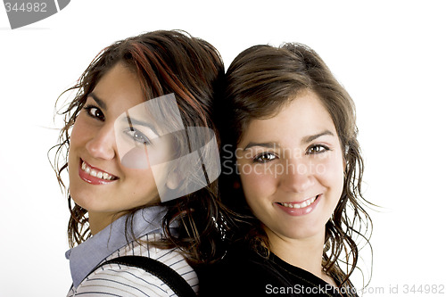 Image of Beautiful female twins