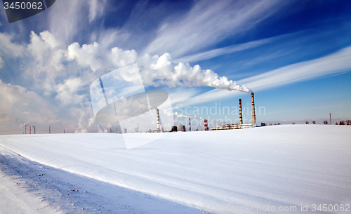 Image of chemical factory  