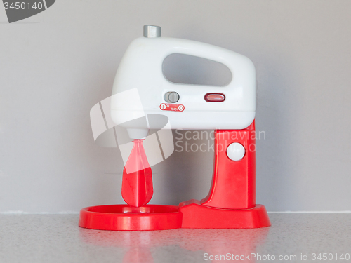Image of Toy cooking mixer or blender
