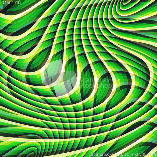 Image of Abstract swirl background. Pattern with optical illusion. 