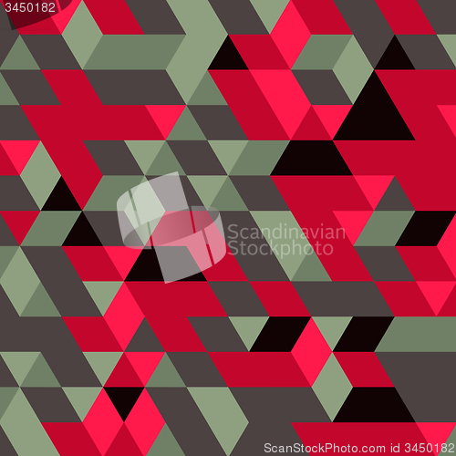 Image of Abstract geometrical 3d background. 