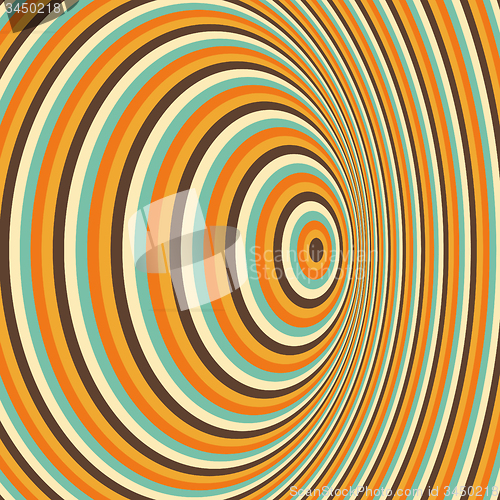 Image of Abstract swirl background. Pattern with optical illusion. 