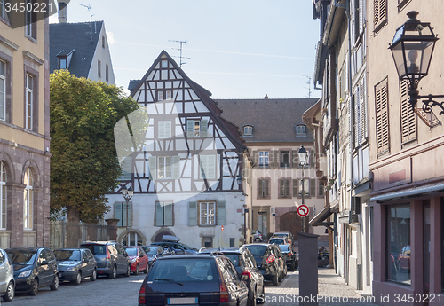 Image of old town of Colmar