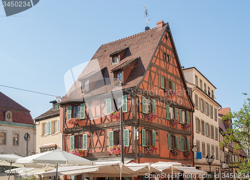 Image of old town of Colmar