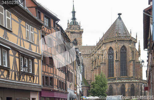 Image of old town of Colmar