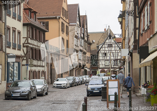 Image of old town of Colmar