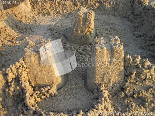 Image of sand castle