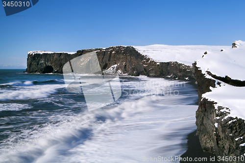 Image of Peninsula Dyrhólaey in south Iceland