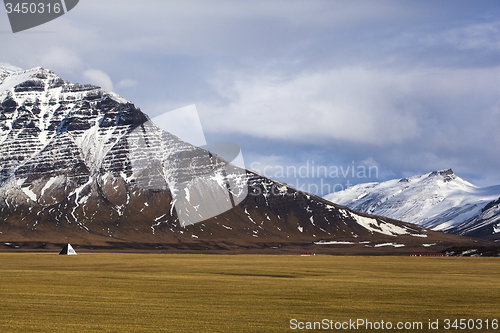 Image of Volcanic landscape on the Snaefellsnes peninsula in Iceland