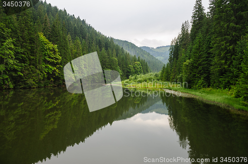 Image of Lacul Rosu the Red Lake, Eastern Carpathians, Romania