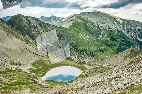 Image of Hi-res panorama of Retezat Mountains, Romania, Europe