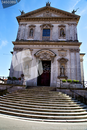 Image of  italy  lombardy     in  the caronno varesino  old      step    