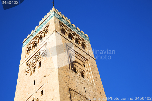 Image of history in maroc   religion and the blue     sky