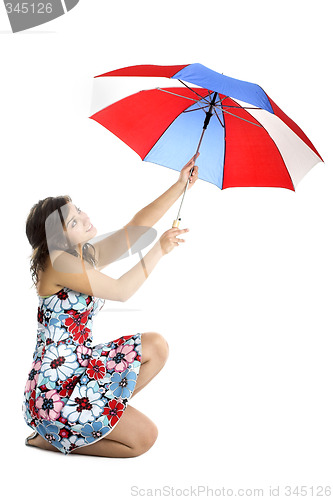 Image of Umbrella Woman